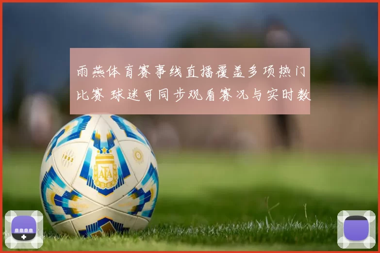 雨燕体育赛事线直播覆盖多项热门比赛 球迷可同步观看赛况与实时数据